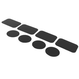 Magnetic Phone Holder Metal Plates Sticker for Magnetic Car Mount - 8PCS Metal Plates for Smartphones and Tablets