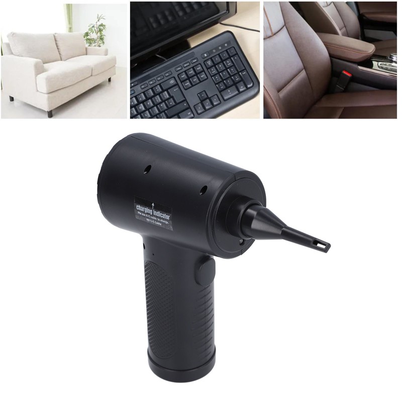 Cordless Compressed Air Duster 51000RPM Rechargeable PC Deep Cleaning Handheld