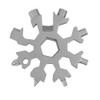 Snowflake 18-in-1 Multi Tool, Stainless Steel Snowflake Bottle Opener/Flat Screwdriver