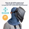 KameLo ATB-UV+ Breathable Antimicrobial Comfort Head Protection Hood for Under