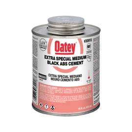 Oatey 30918 ABS Extra Special Cement, 16 oz, Black