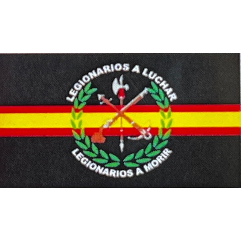 Spanish Legion Black Flag 5ft x 3ft (150cm x 90cm)