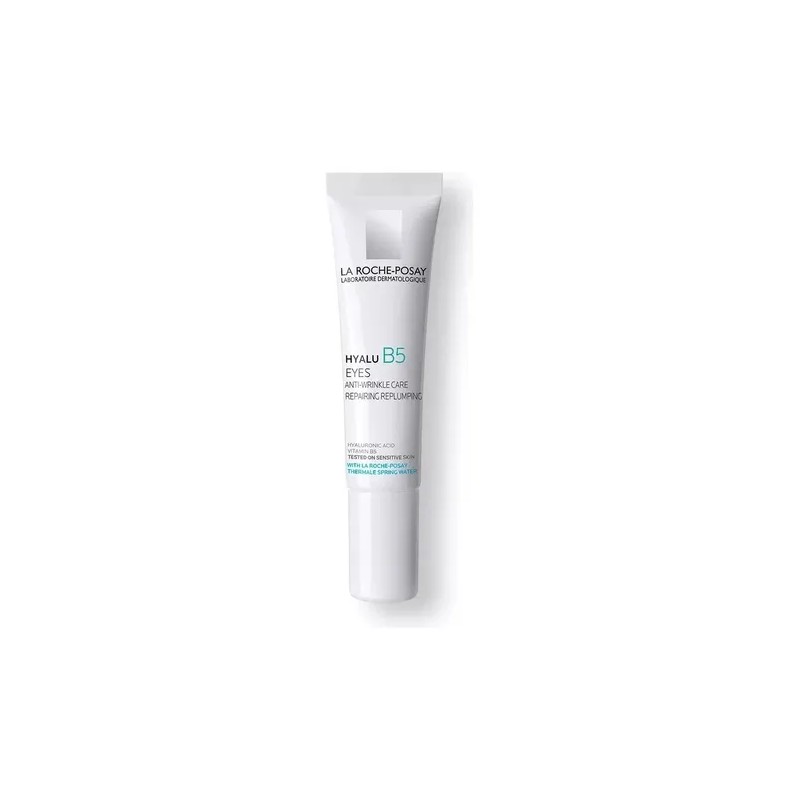 Crema Roche Posay Antiarrugas Contorno Ojos Hyalu Momento Aplicación Día
