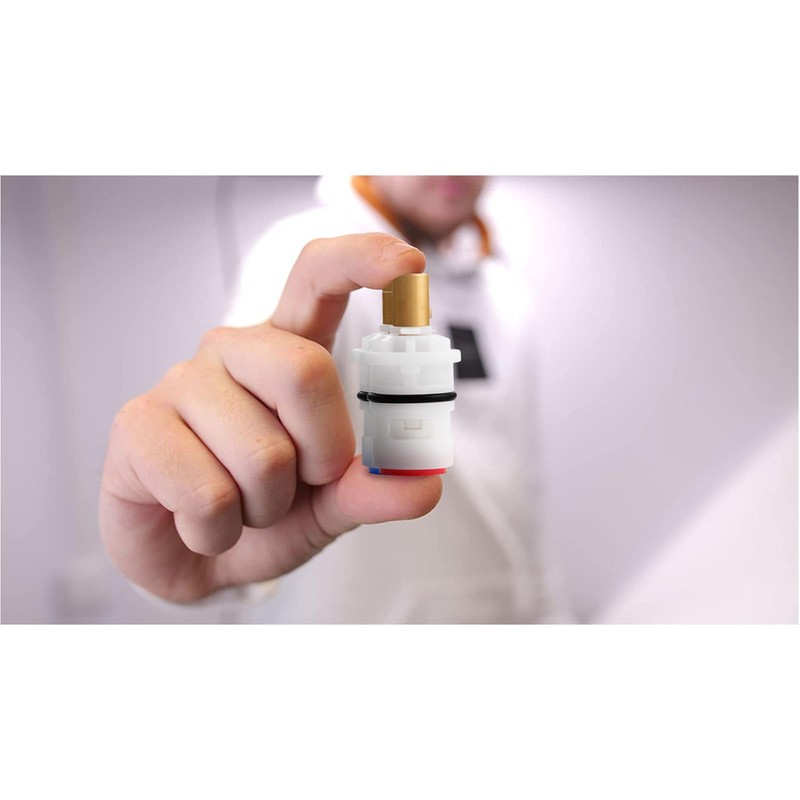 PARLOS Ceramic Stem Disc Faucet Cartridge Replacement for Bathroom Tap