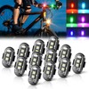 MNJ Motor Wireless LED Strobe Lights Remote Control, 8 Colors