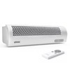 shinic Window Fan with Reversible Airflow, 4 Speeds, Thermostat Remote