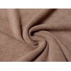 Jersey Fine Sherpa Fleece Fur Fabric Material Camel, 1Mtr -