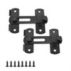 Lpraer 2 Pack 4 Inch Flip Latch Stainless Steel Gate