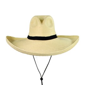 Sunbody Hats Gus Widebrim Guatemalan Palm Leaf Straw Hat (7 1/8) Natural