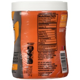 Gatorade Powder, Orange, 18.3-ounce Canister (1 Canister)