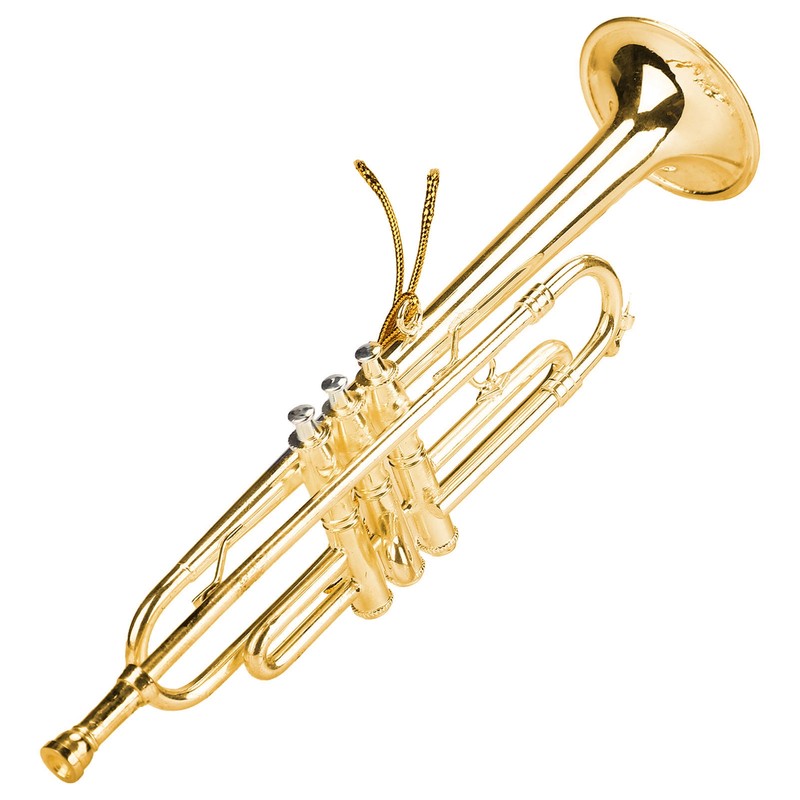 Miniature Trumpet Model High Simulation Mini Musical Instrument for Home