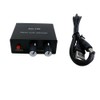 Daiilg 1 Piece Audio Distributor Stereo Audio Mixer 1 Input