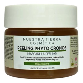 Peeling Con Clulas Madre Y Baba De Caracol Sustentable Tipo de piel Todo tipo de piel Nuestra Tierra Cosmtica Ancestral                               