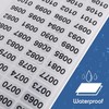 Dzxin Number Stickers,0001 to 2000 Consecutive Number Label Stickers Waterproof