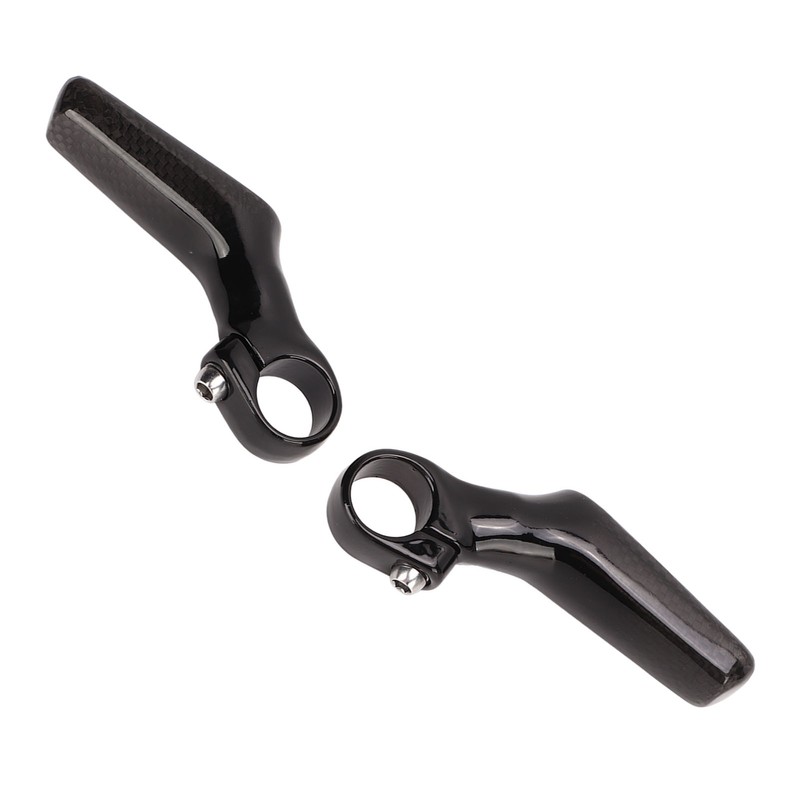Mountain Bike Handlebars Bar Ends 1 Pair Carbon Fiber 3K