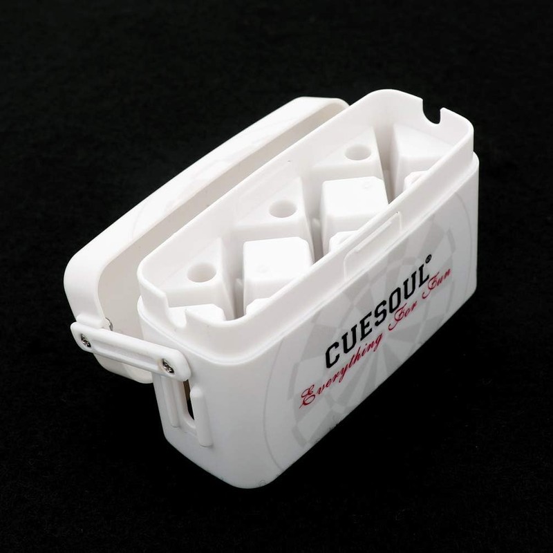 CUESOUL Dart Flights Case for ANTIE Hard Dart Case White,Extra