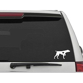 Decal Dan - "German Shorthaired Pointer w/Heart 6 inch Vinyl Die Cut Car Truck Window Decal Sticker Laptop