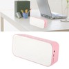 Alarm Clock Bluetooth Speaker Rechargeable Large Volume Mirror Display Portable