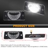 Gempro Led License Plate Light Tag Lamp Assembly Compatible with