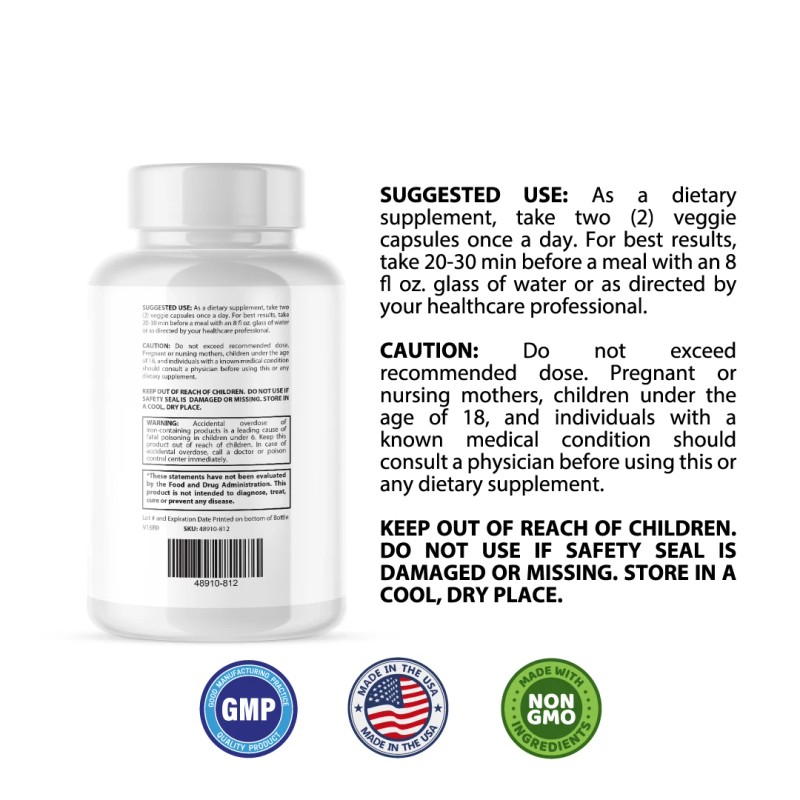 Pelican Vitamins Cranium- Brain Support- 3 Bottles- 180 Capsules