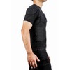 DGYAO Padded Comprssion T Shirt, Mens Rugby Safe Guard Top
