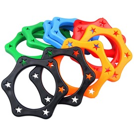 ccHuDE 10 Pcs Silicone Anti-Rolling Wireless Handheld Microphone Protection Ring Anti Slip Mic Ring for KTV Karaoke