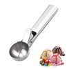 Rpanle Ice Cream Scoops with Easy Trigger, Stainless Steel Cookie