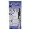 Westcott Now E-745001 00 Ballpoint Pen Pack of 50 Black
