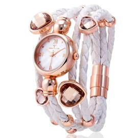 Temptation Women's Analogue Digital Automatic Watch with Strap S7222088, Rose Gold, S7222088