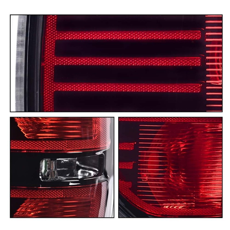Left Tail Light Assembly, Compatible With Ford F150 2009-2014(NOT Fit