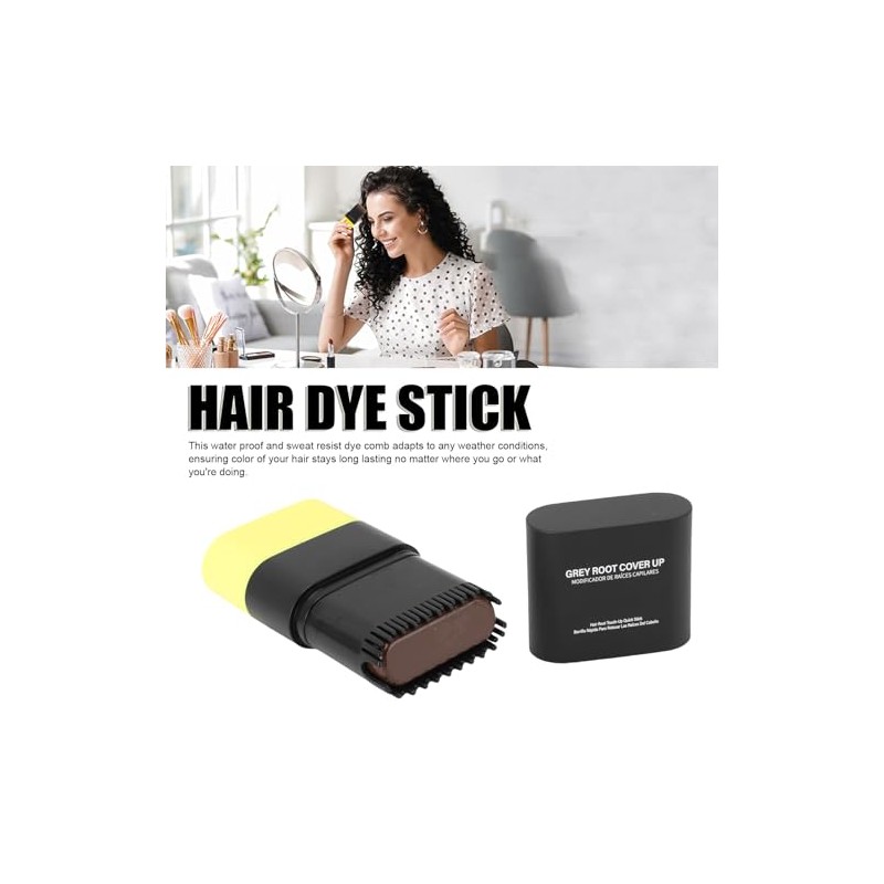 TARSHYRY Peine Tinte Pelo, nstant Hair Color Stick with Built