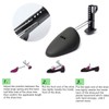 EchoDone 5 Pairs Plastic Shoe Tree Stretcher Shaper for Women