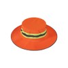 Unisex High Visibility Reflective Bucket Hat Mesh Wide Brim Work
