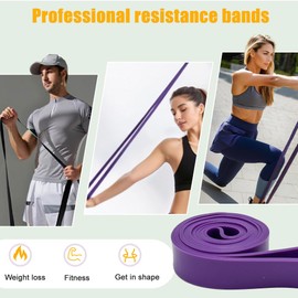 Fitnessbänder TONZACK Resistance Bands mit 2 Stufen Widerstandsbänder Krafttraining Trainingsbänder für Fitness, Muskelaufbau,Yoga, Pilates,Physiotherapie
