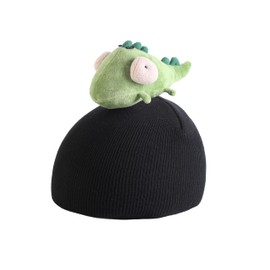 Style On Slopes Ski & Snowboard Helmet Cover – Knitted Beanie Style, Weather-Resistant, One Size Fits All (05 Silly Chameleon)