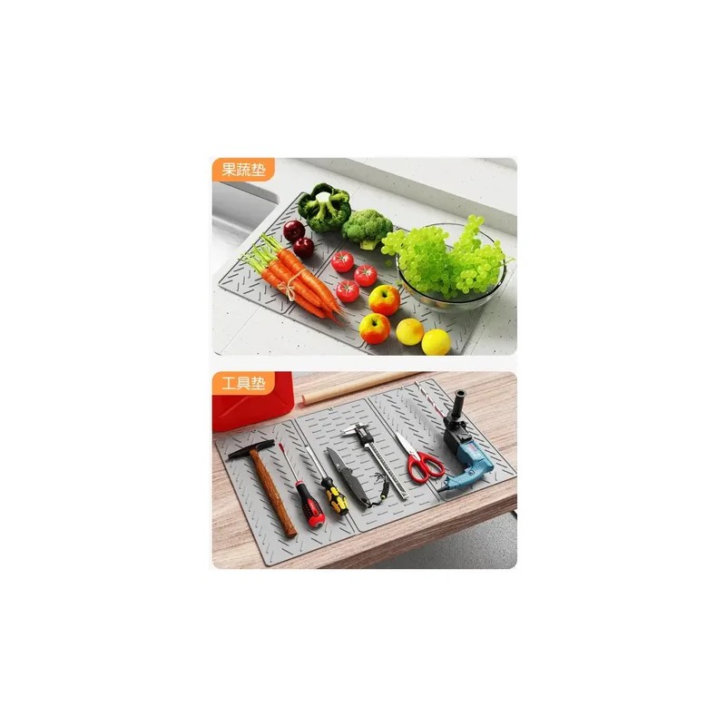 Tapete Plegable Para Secar Platos Para Mostrador De Cocina