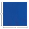 25-Count Touch of Color Paper Dinner Napkins, Cobalt