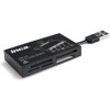 Inca All in One Mini Card Reader USB; Reader Inca All-in-1 Mini USB 2.0 Card Reader CF, MS, M2, SD, mSD, and XD Cards, Black (560595)