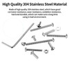 1050 Pcs M3 Screws Kit, M3 Machine Screws and Nuts