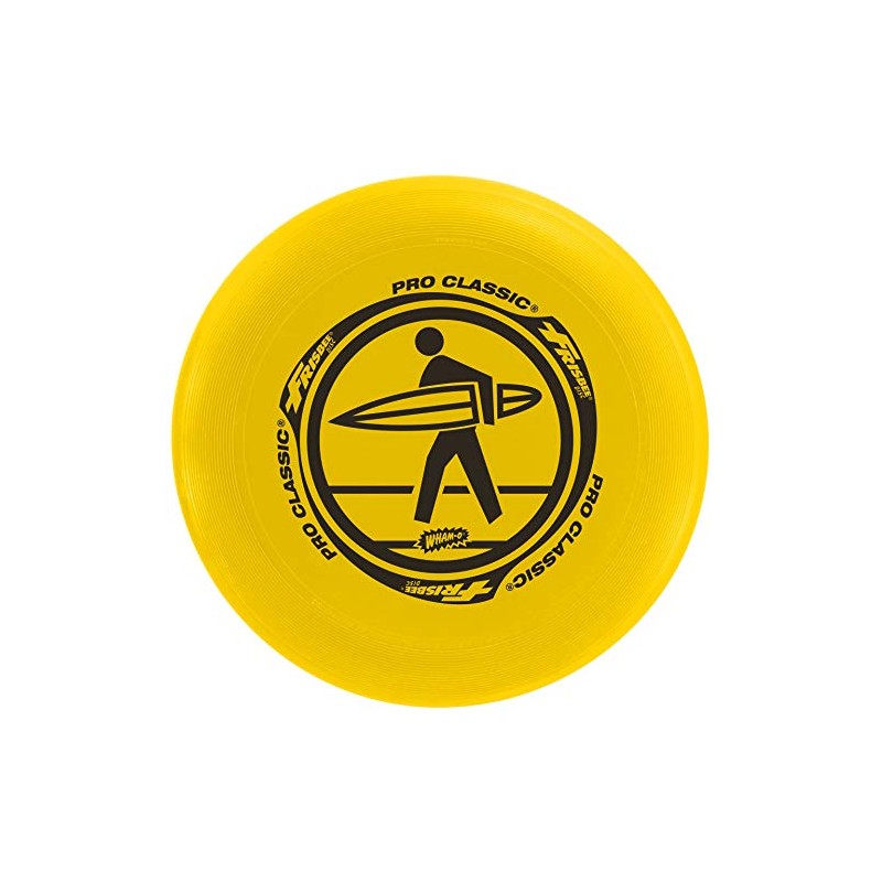 Wham-O Frisbee Pro-Classic-Yellow Disc Unisex Youth, 25 cm