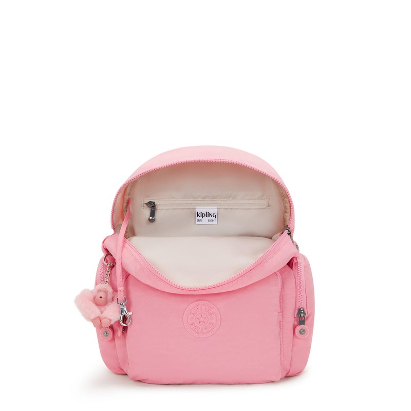 Kipling City Zip Small Backpack Enjoyable Blush