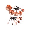 Leadigol Copper Measuring Cups and Spoons Set, Coffee Baking Tool