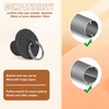 Seprochoo Replacement Shade Parts Bungee End Cap Kit, for Exterior