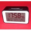 Clock Radio Alarm Clock with Thermometer (SN4491) in Black