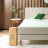ZINUS 1.5 Inch Green Tea Memory Foam Mattress Topper, Smaller,