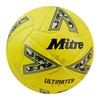 Mitre Unisex-Adult Ultimatch Evo 24 Football, Fluo Yellow/Floodlight Yellow/Gritty Gold,