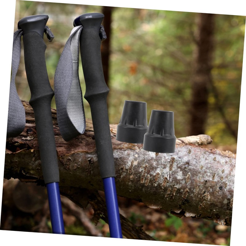 Outanaya Climbing Cane Foot Cover Skid Tip Protector for Trekking