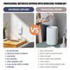 HIKERFEIJUN Waterless Essential Oil Diffuser Up 500 sqft Coverage Bathroom,