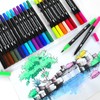 AG SUPPLIES 24 Colouring Pens, Felt Tip Pens - Art