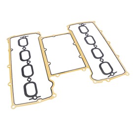 Slakerbe Intake Manifold Gasket Set, LR011343 LR011585 LR011586 Intake Manifold Gaskets Kit Compatible for Rover Range Rover Sport 5.0L 2010 2011 2012 2013 2014 2015 2016 2017 2018